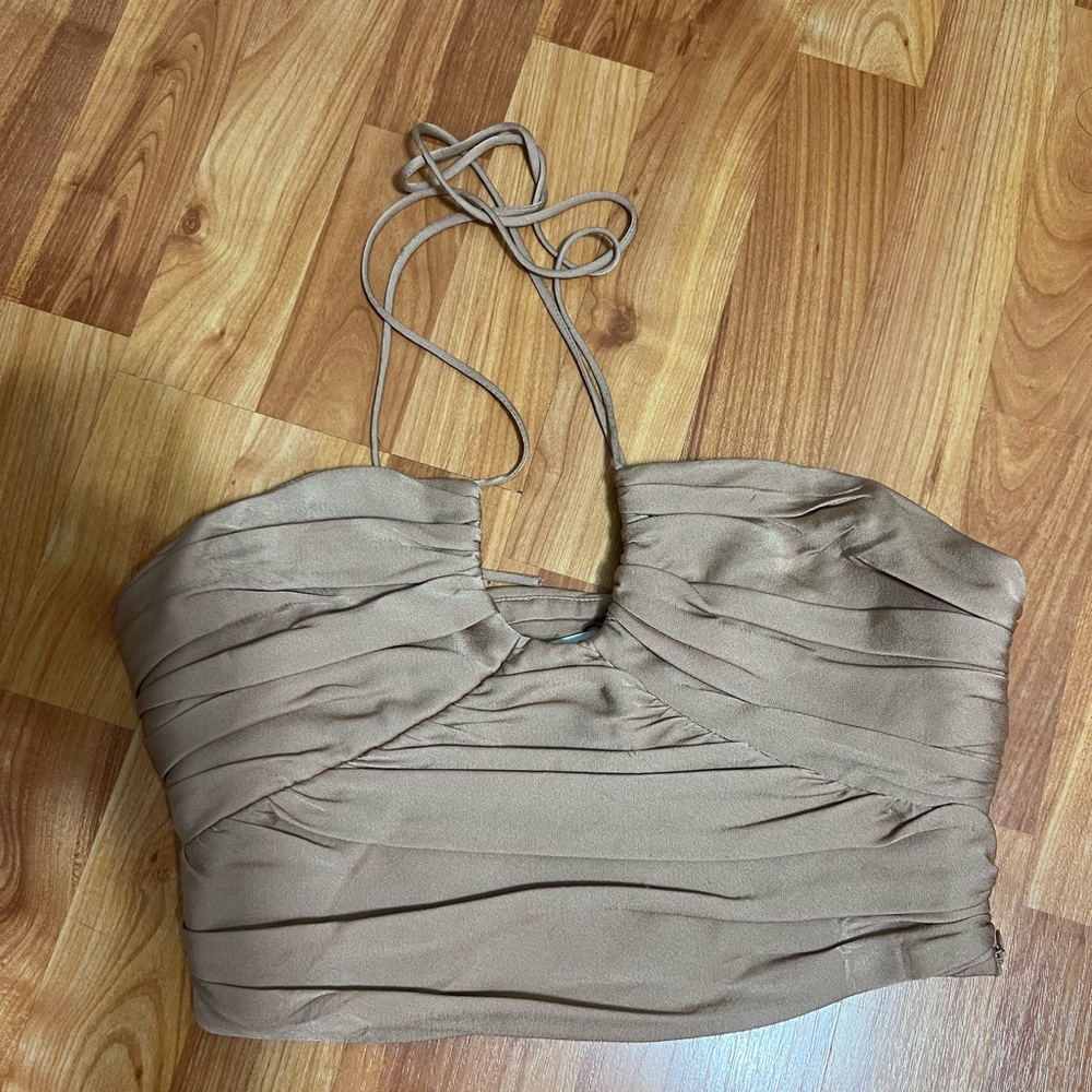 Zara tie tube top
